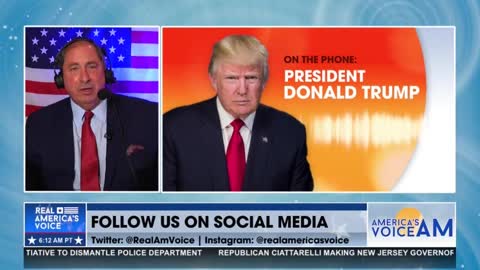 November 3rd, 2021: John Fredricks' Exclusive interview with President Trump.