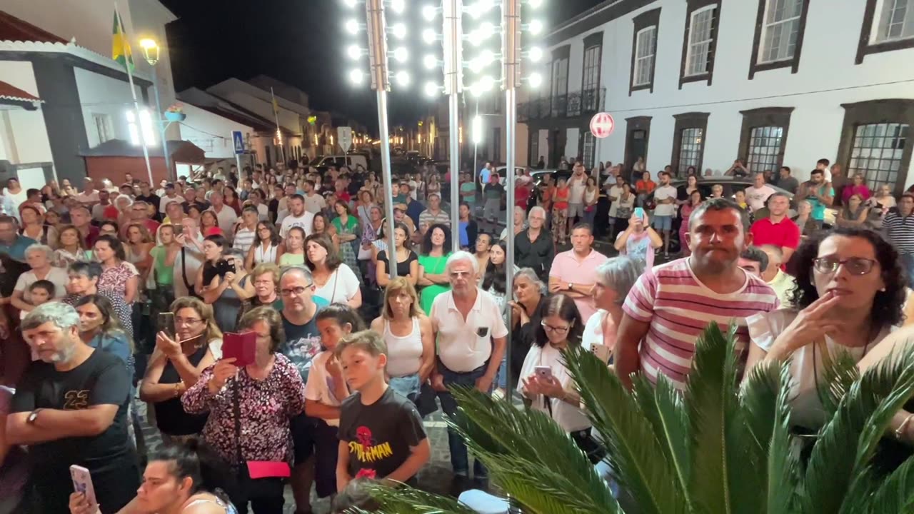 LIVE: Despedida da Padroeira Senhora dos Anjos Fajã de Baixo / Ponta Delgada Acores - 16.08.2023
