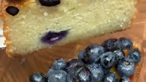 Blueberry Almond Financier Cake!