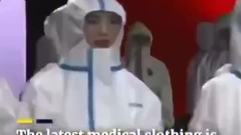 1250. 🛑FASHION WEEK IN CHINA😷The PPE Runway