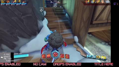 Paladins Siege Match: Yaaaaay (Half Shell)