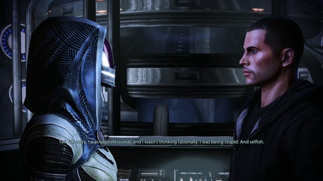 Tali romance part 3 Mass Effect 2