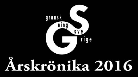 Granskning Sveriges årskrönika 2016