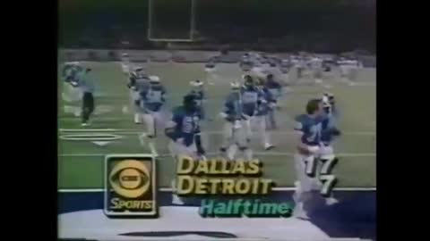 1981-11-15 Dallas Cowboys vs Detroit Lions