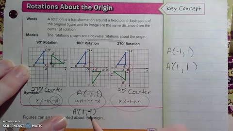 Gr 8 - Ch 6 - Lesson 3 - Rotations