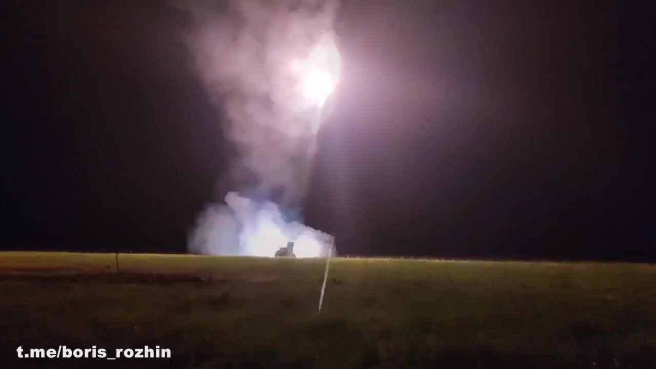 Ukraine War - Night work of the division of the MLRS "Korsa"