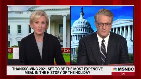MSNBC: “Thanksgiving is now less than a month away and it’s shaping up to be the most expensive meal in the history of the holiday.”