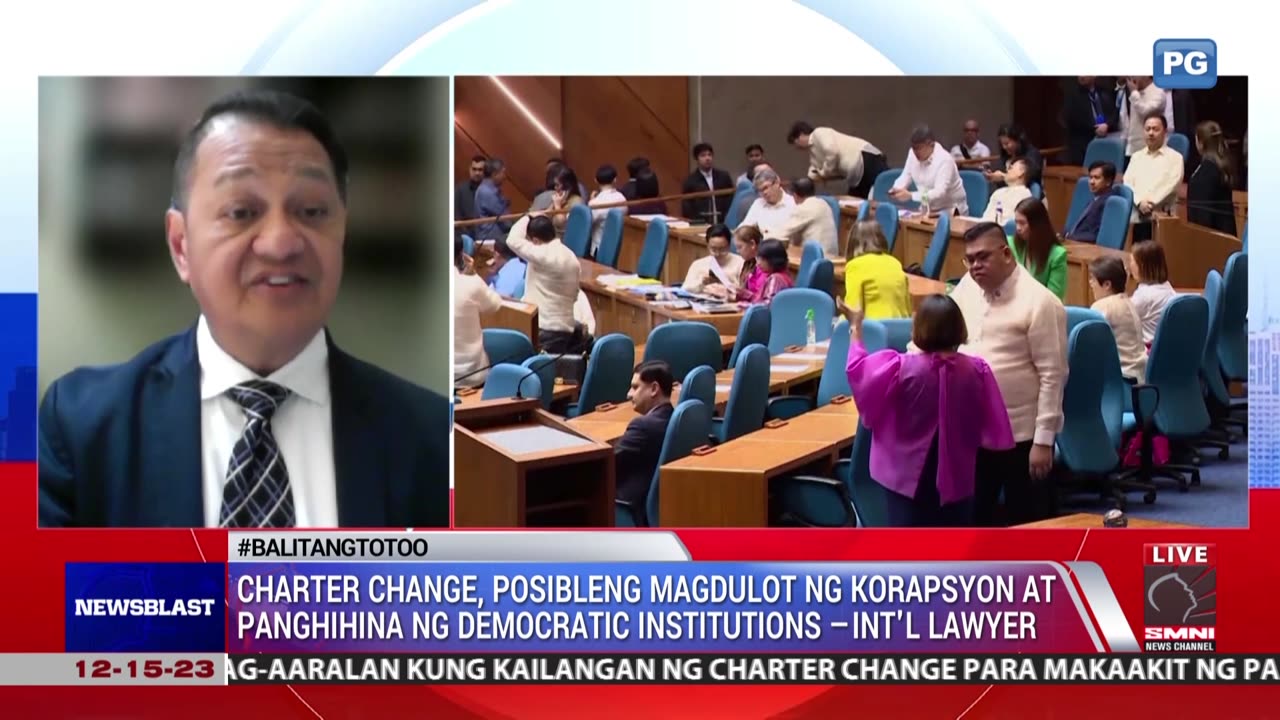 Charter Change, posibleng magdulot ng economic instability sa bansa