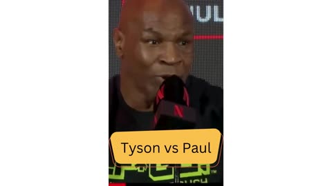 Mike Tyson vs Jake Paul