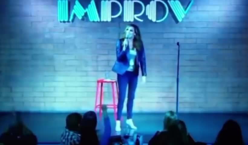 Comedian Pushing Boosters Collapses on Stage