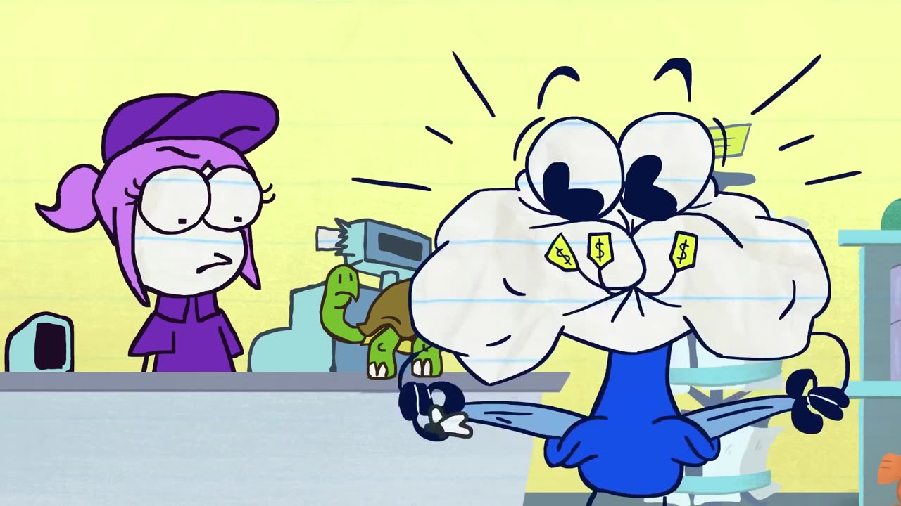 Pencilmate's A Real Book Worm | Animated Cartoons Characters | Animated Short Films | Pencilmation