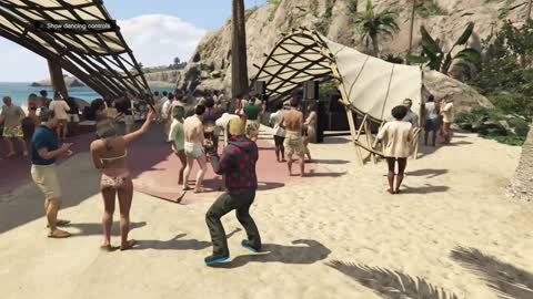 I deliver the magic chakra stones (Molly) to English Dave and the party loves me — GTA 5