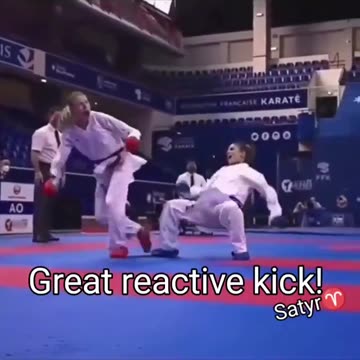 Nice girl karate fight