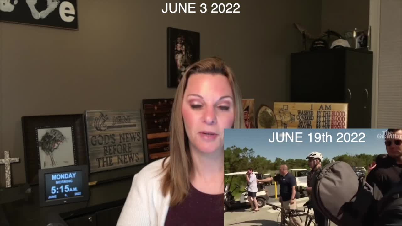 Biden falls as prophesied two weeks prior: Julie Green Ministries