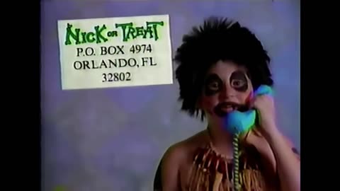 1992 Nick or Treat Promo