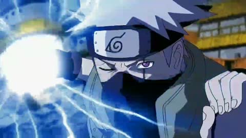 Kakashi's burning moment