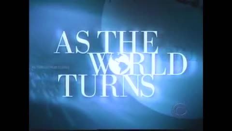 March 24, 2005 - Open to 'As The World Turns'