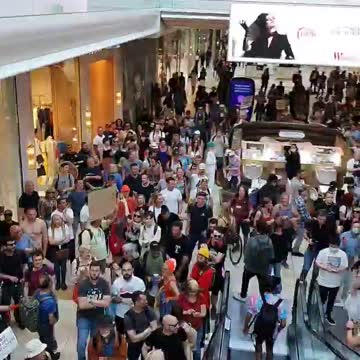 Westfield The Village London Taken Over By Protesters Part 1