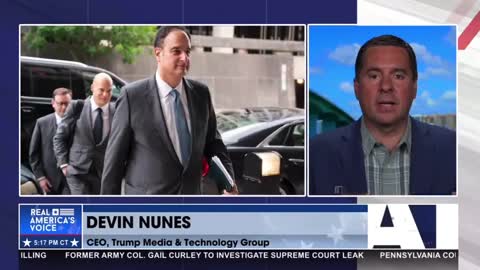 Devin Nunes speaks about the fake news media not covering the Sussmann Trial 5-24-22