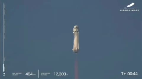 4th Launch successful 🚀🚀New Shepard, 4/8/2022, 1330UTC