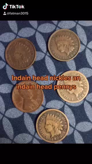 Indian head pennys