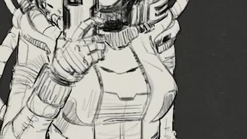 Digital Art Timelapse Procreate #shorts