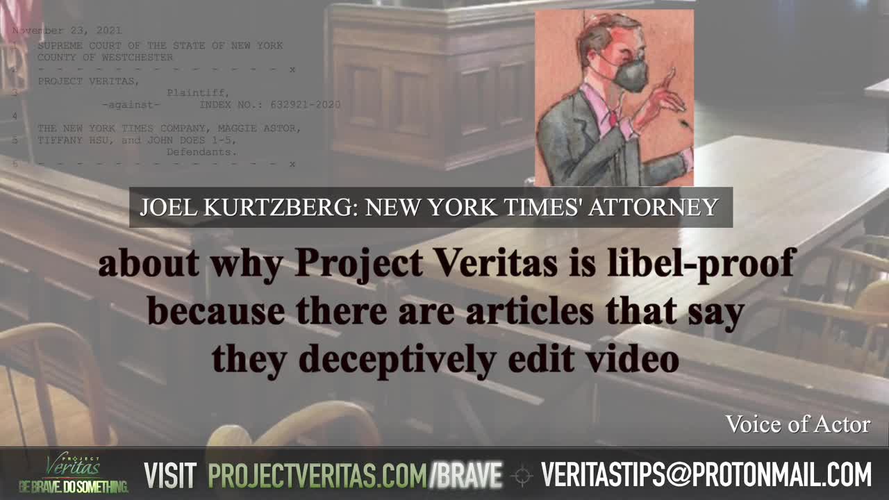 "The New York Times And Project Veritas Are Media Organizations'