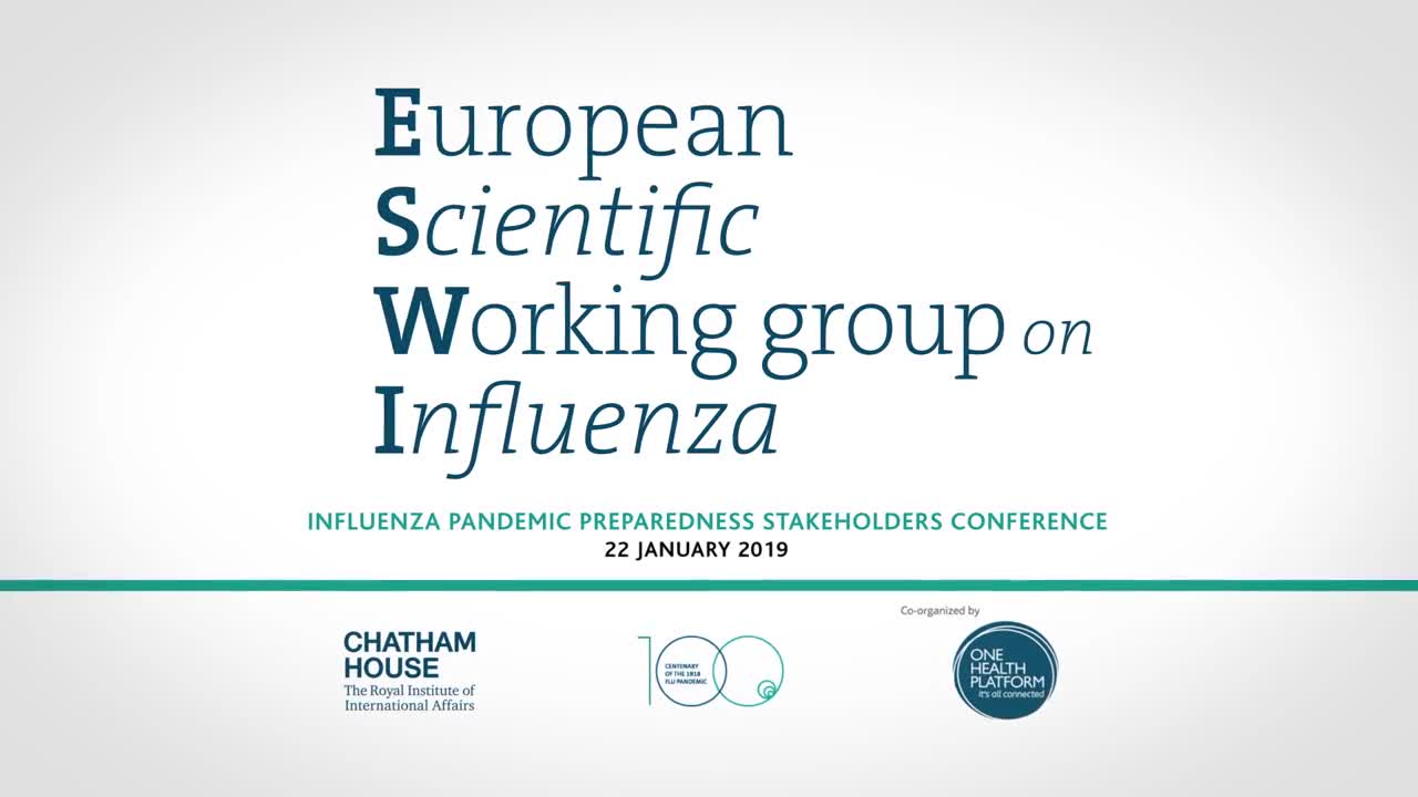 Influenza Preparedness Stakeholder Conference - Jan 2019