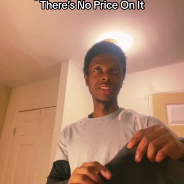 Asking Cashier If You Can Get It For Free Because There’s No Price On It