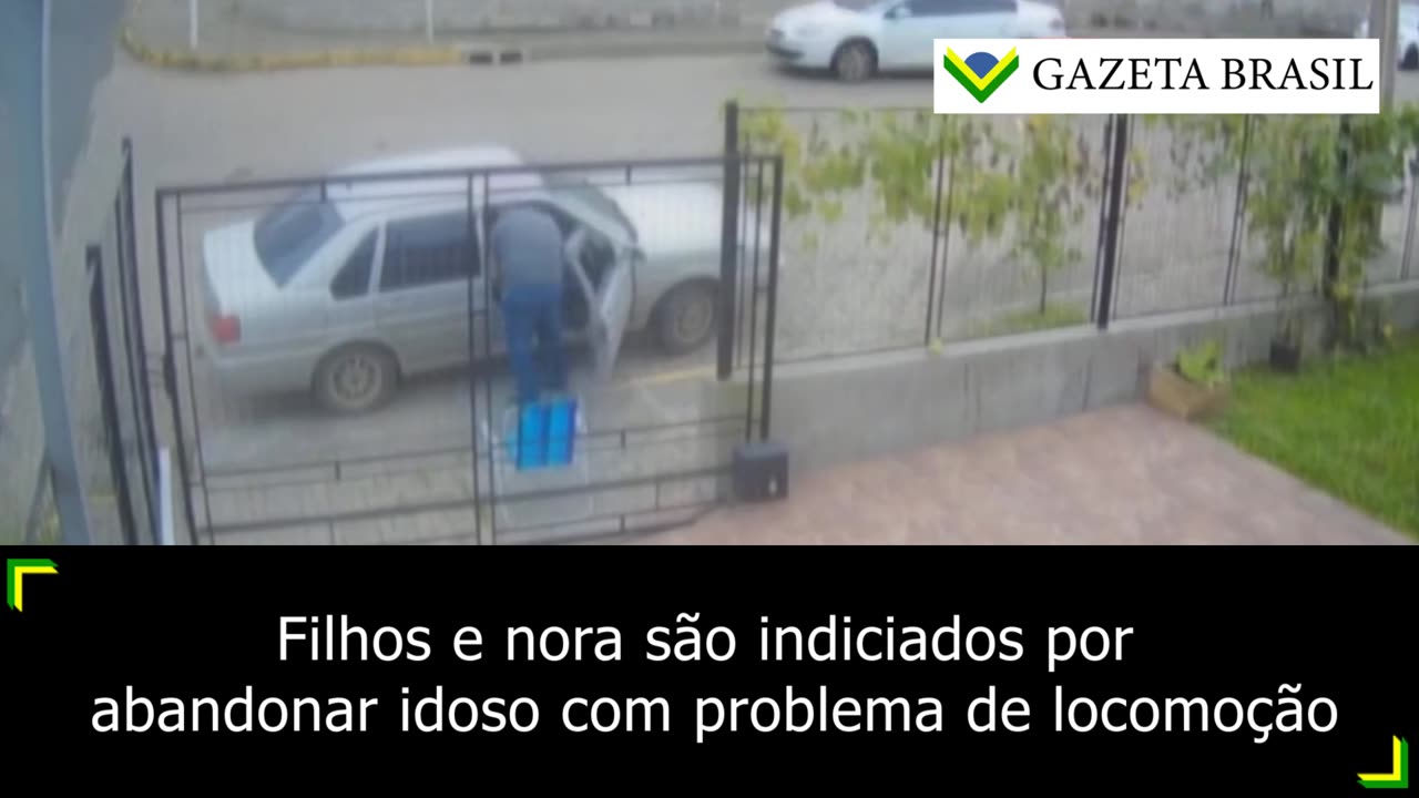 Filhos e nora são indiciados por abandonar idoso com problema de locomoção