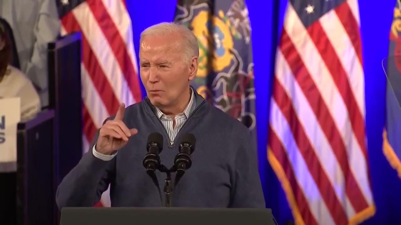 Biden Makes Zero Sense In Pennsylvania: "I Have A Message For You: Send Me To Congress!"