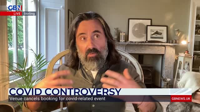 Neil Oliver and Dr Tess Lawrie react to a venue canceling a booking for a Covid-related event