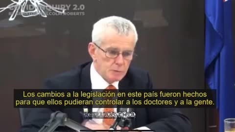 MALCOM ROBERTS "SENADOR DE AUSTRALIA" DICE QUE LOS CULPABLES DE FALSA PANDEMIA PAGARÁN.