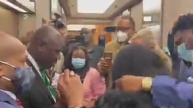 Biden Harris call the Floyd family following the guilty verdict.