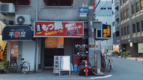 Hurrying pedestrians at Kobe subway station