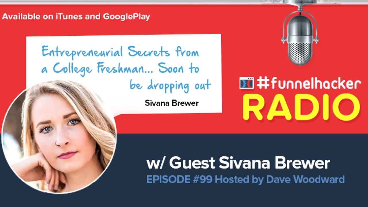 Sivana Brewer, Entrepreneurial Secrets from a College Freshman… Soon to be dropping out