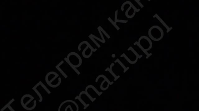 Shelling near Mariupol