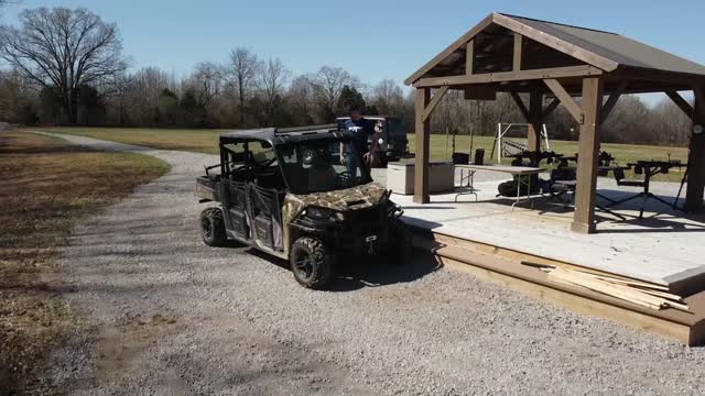 Private outdoor shooting range