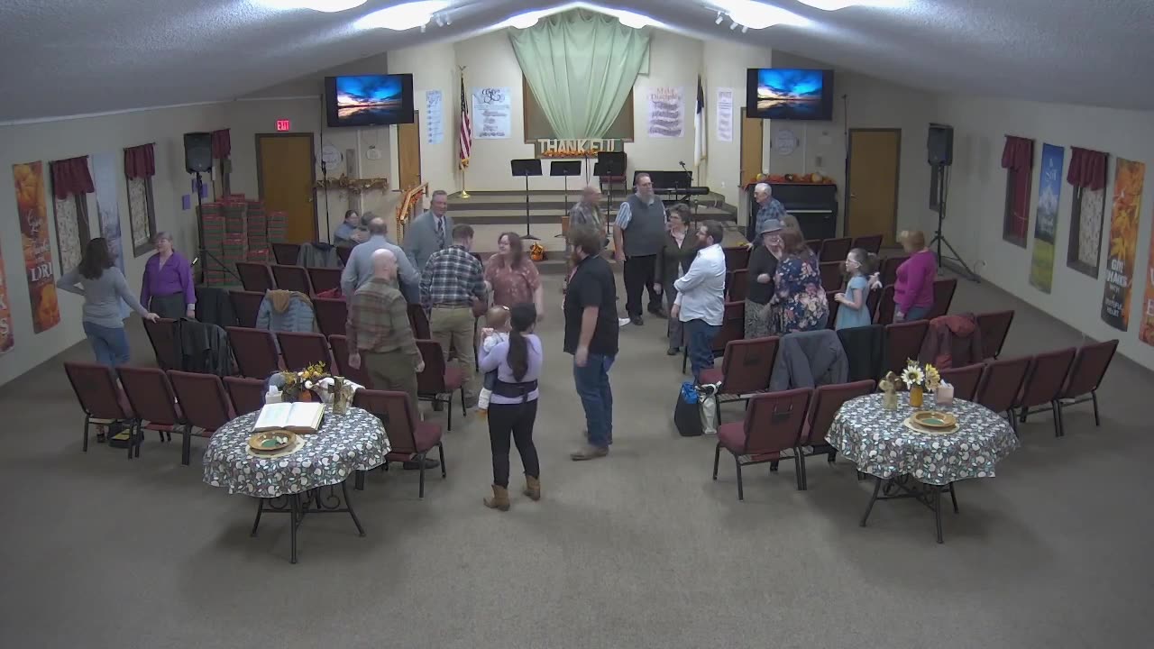 Sunday Morning Service at Moose Creek Baptist Church in North Pole, AK 11/10/2024