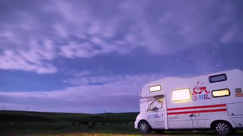The beautiful stars miss the distant hometown