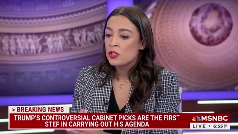 AOC: "Tulsi Gabbard getting appointed is devastating. She is pro-war."