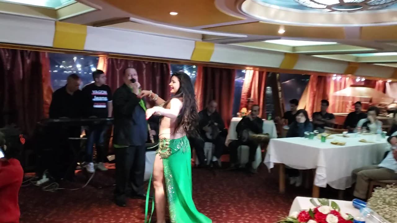 Belly Dance in a Restaurant