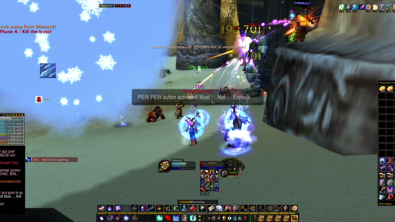 Turtle wow - PUG Ostarius custom world boss - Mage 20 November - first kill of the day