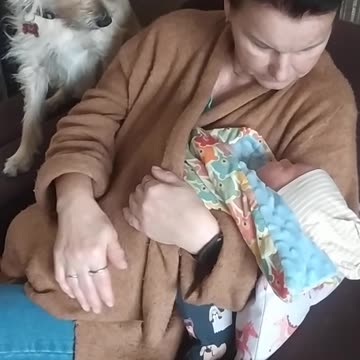 Luna, grandma and baby!