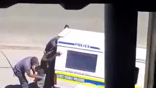 ideo of Worcester cop assaulting man with sjambok goes viral