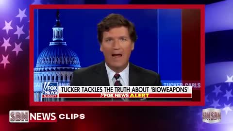 TUCKER CARLSON SPEAKS ON THE TREASON COMMENTS FOR SPEAKING ABOUT THE UKRAINE BIO-WEAPONS LABS