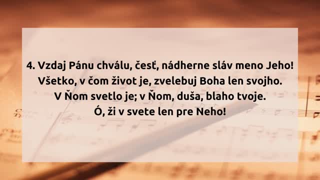 13. Vzdaj chválu