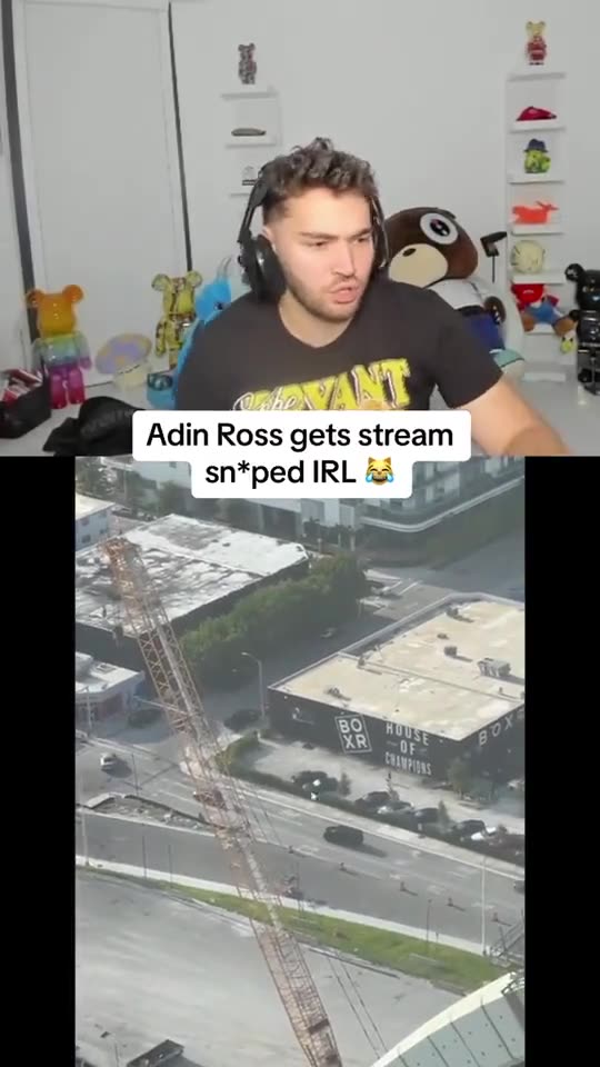 Adin Ross Stream SNIPED IRL