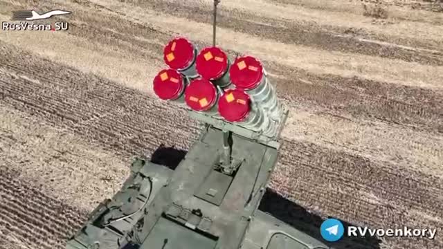 Rare footage Buk-M3 in action in Slavyansk