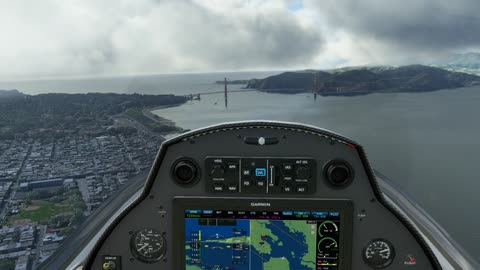 Flight Over San Francisco